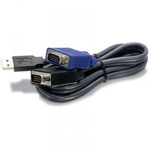 CABO TIPO KVM 3,0MTS USB/VGA CHAVEADOR TRENDNET TK-CU10 