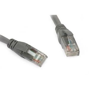 PATCH CORD CAT 6 2,5M CINZA MAXI TELECOM