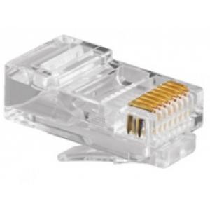 CONECTOR MACHO RJ45 CAT 6 FURUKAWA PARA CABO SOLIDO 