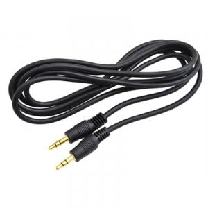 CABO P2 + P2 STEREO GOLD PRETO 1,80 M 