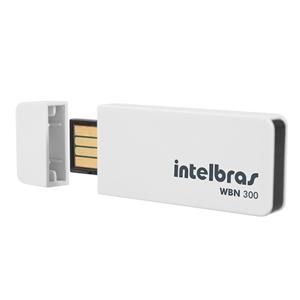 ADAPTADOR WIRELESS USB N 300 MBPS WBN 300 INTELBRAS 