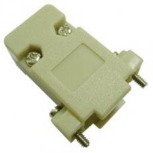 CAPA PARA CONECTOR DB-9 BEGE COM PARAFUSO CURTO 