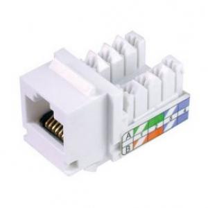 JACK RJ45 IMPORTADO BRANCO FÊMEA