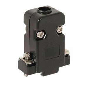 CAPA PARA CONECTOR DB-9 COM PARAFUSO LONGO PRETO 