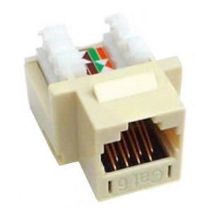 JACK RJ 45 CAT 6 BEGE MAXI TELECOM 