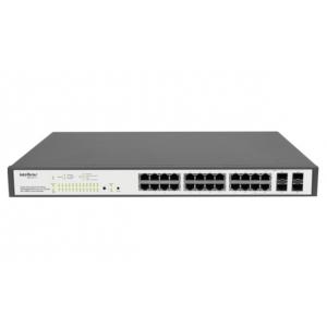 SWITCH 24P 10/100/1000 POE + 4P MINI G(SMART) SG2404 POE 