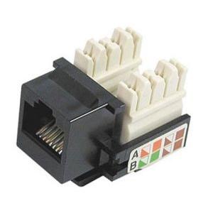 JACK RJ45 IMPORTADO PRETO (FÊMEA) MULTITOC 