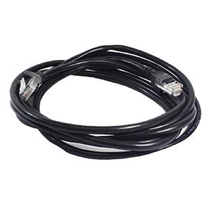 PATCH CORD CAT 5E 2,5M PRETO IMPOR