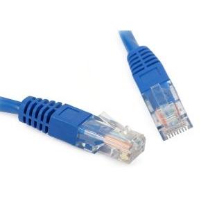 PATCH CORD CAT 6 568-A 2,5 M AZUL NAZDA 